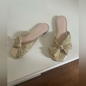 Gold Sandals